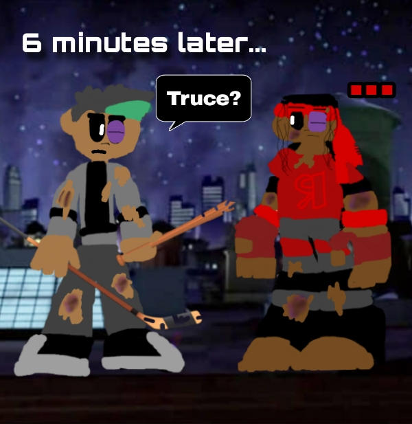 TMNT AU: Casey vs raph Beginning of the truce. by RyuSf22shouryuken on ...