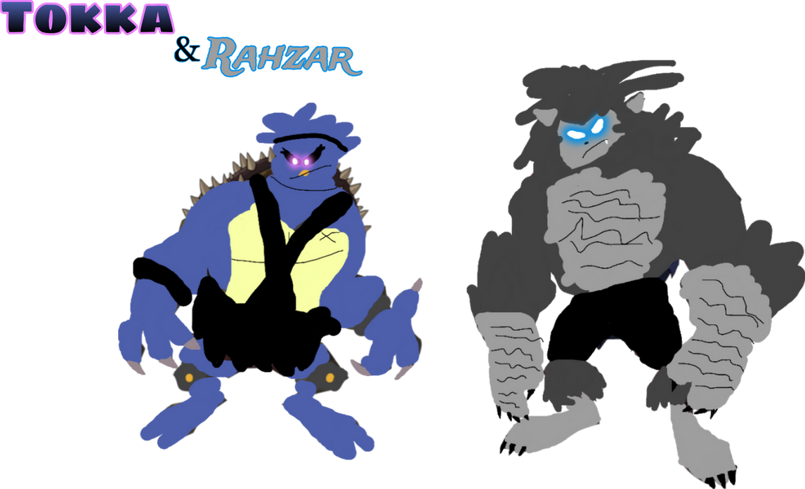 TMNT AU: Tokka and Rahzar. by RyuSf22shouryuken on DeviantArt