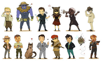 Fallout 3 Companions by Irrwahn on DeviantArt