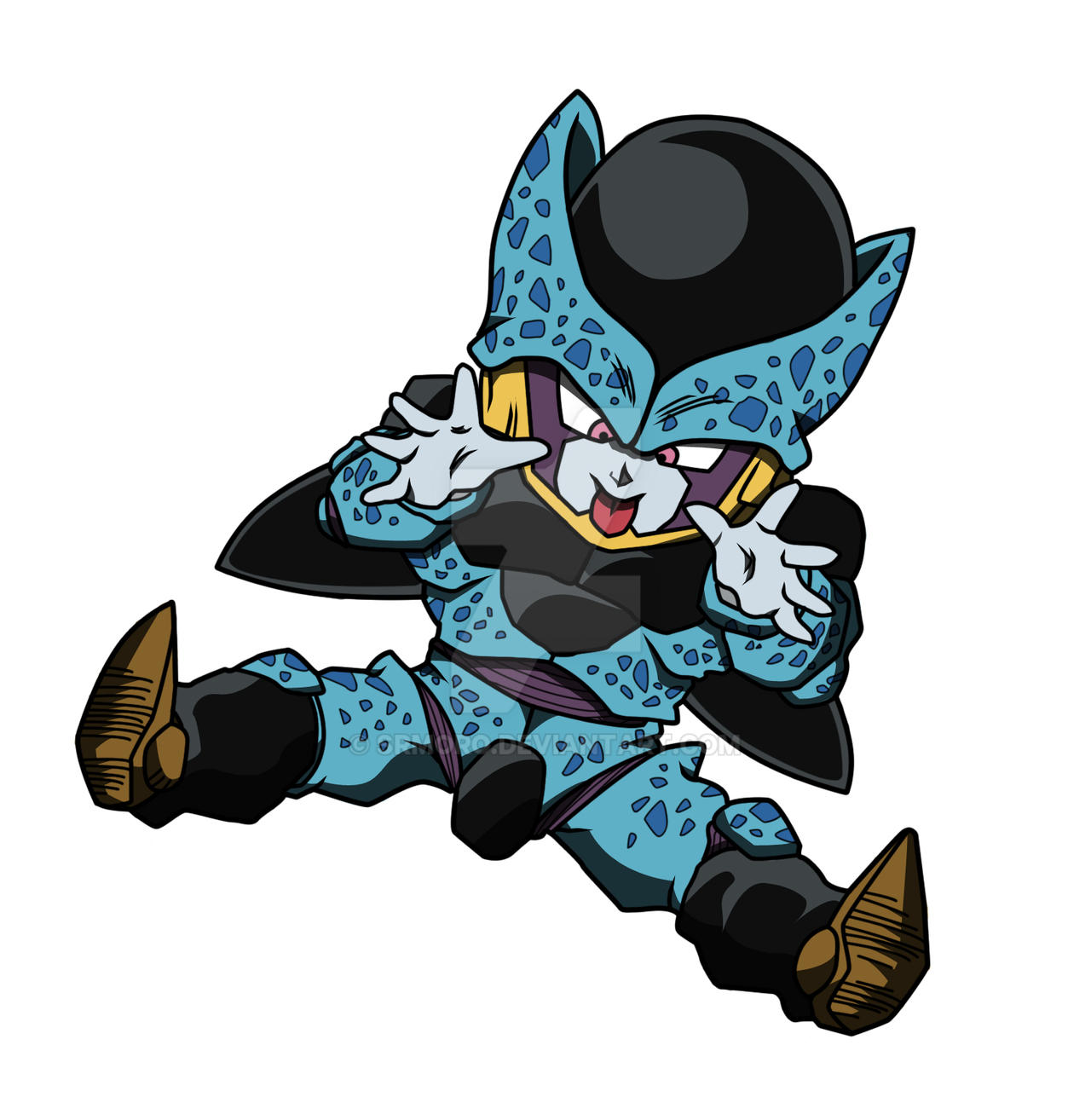 Cell Jr Pattern Cell Jr by SrMoro on DeviantArt