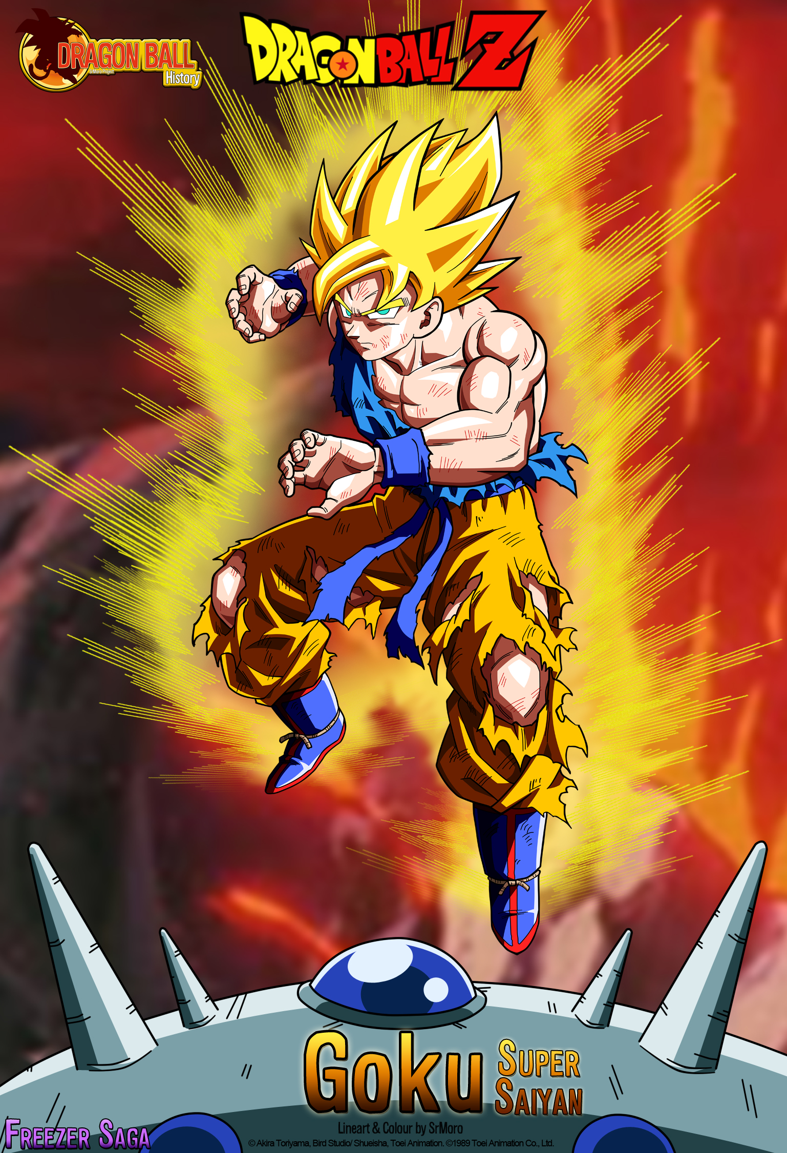 Goku Super Sayajin 1 by TracoDigital on DeviantArt