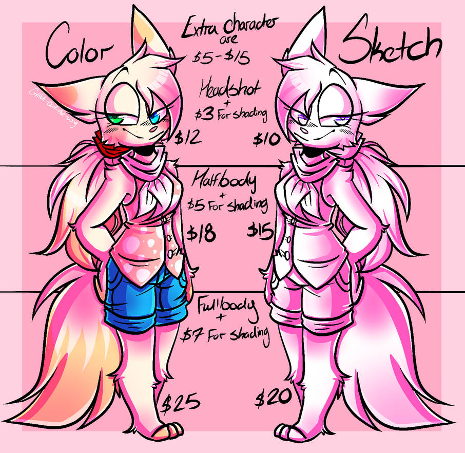 Commission Sheet