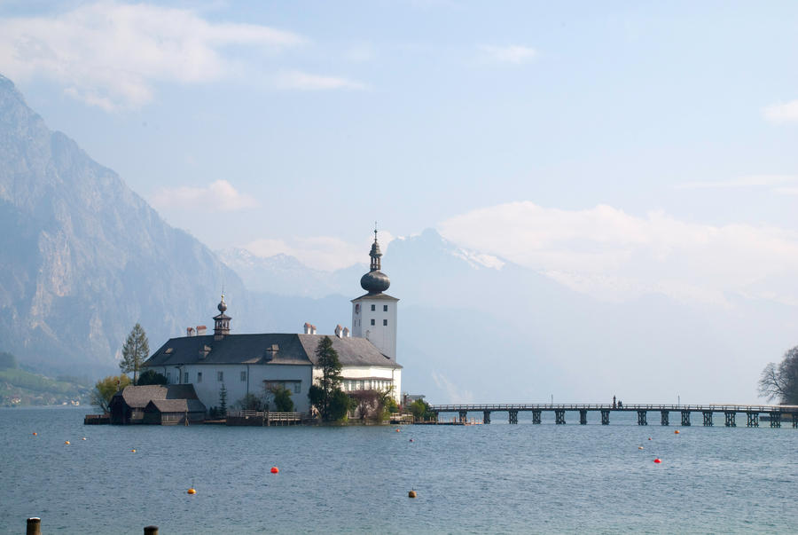 Castle in the lake