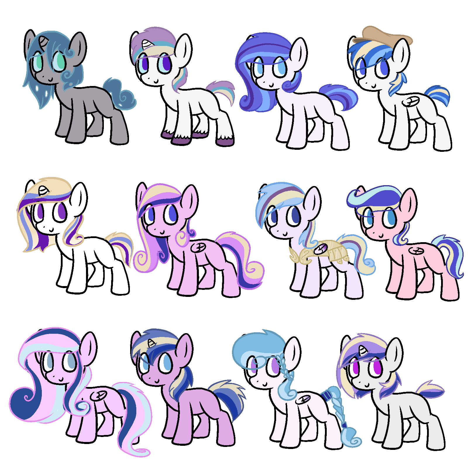 Cadence x Shining armor adopts (0P3N)