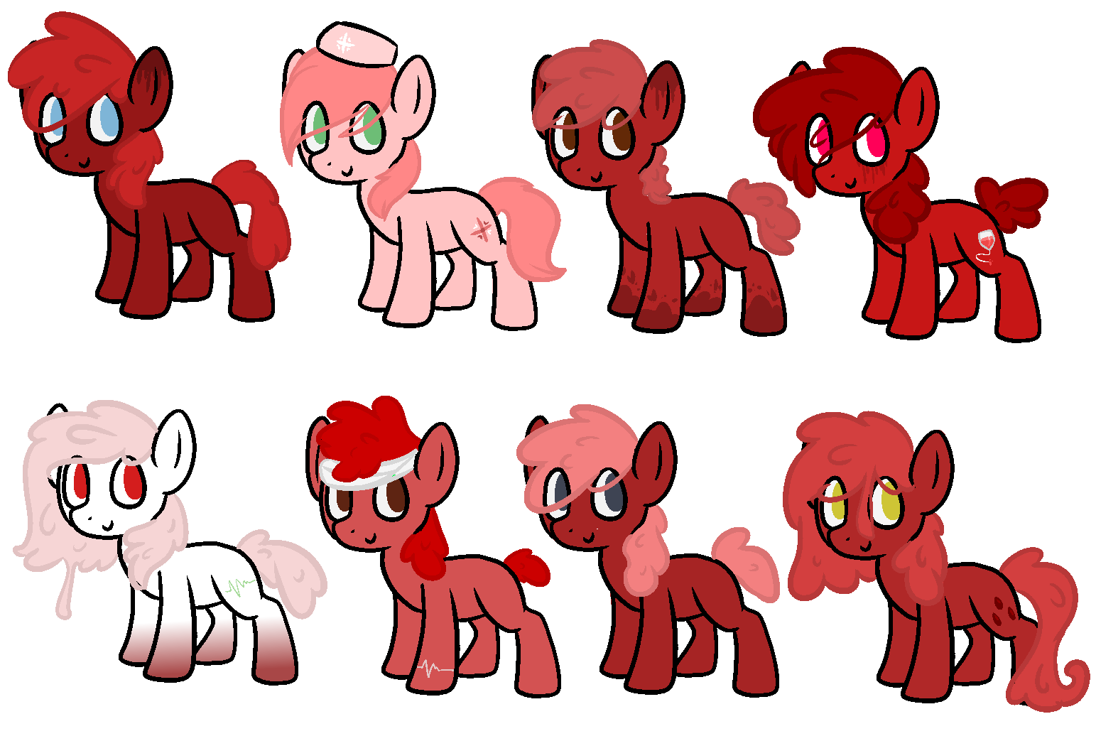 Blood Pony foal adopts (open)