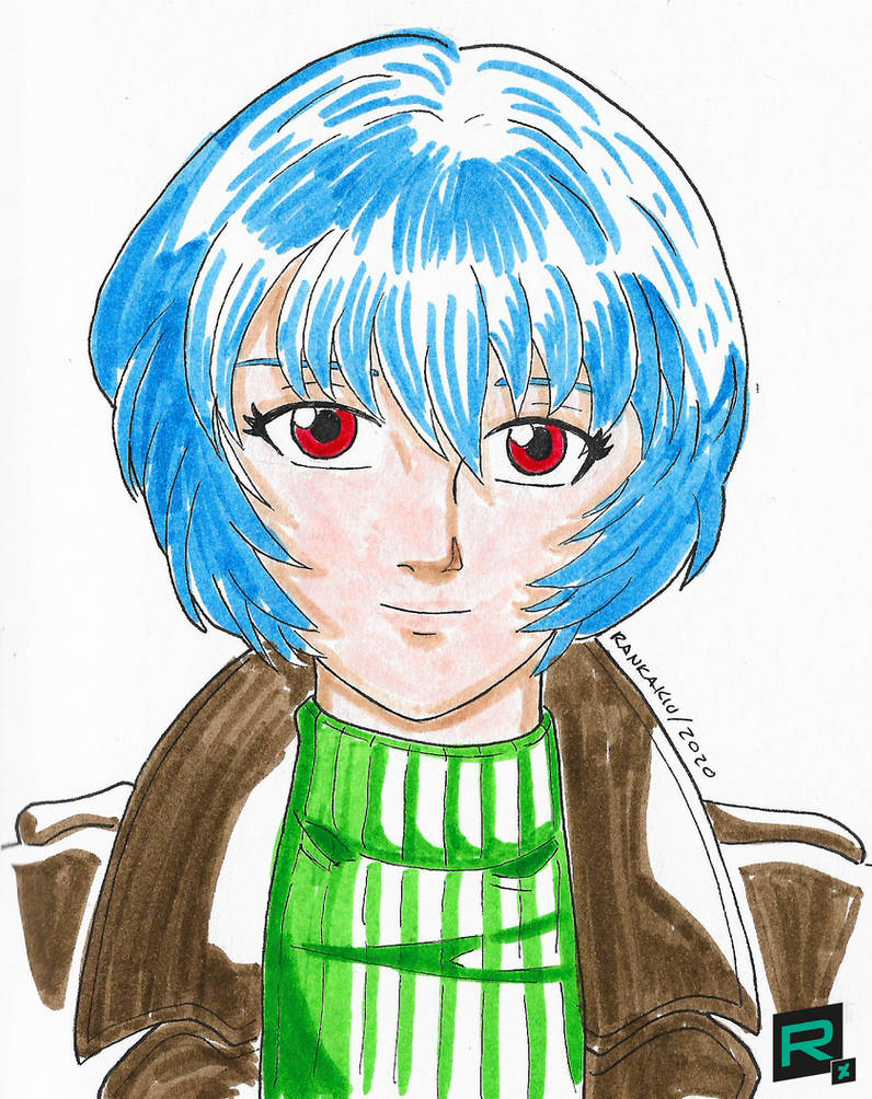 Deviantart Reaime Rei Ayanami smiles to you by Rankakiu on DeviantArt