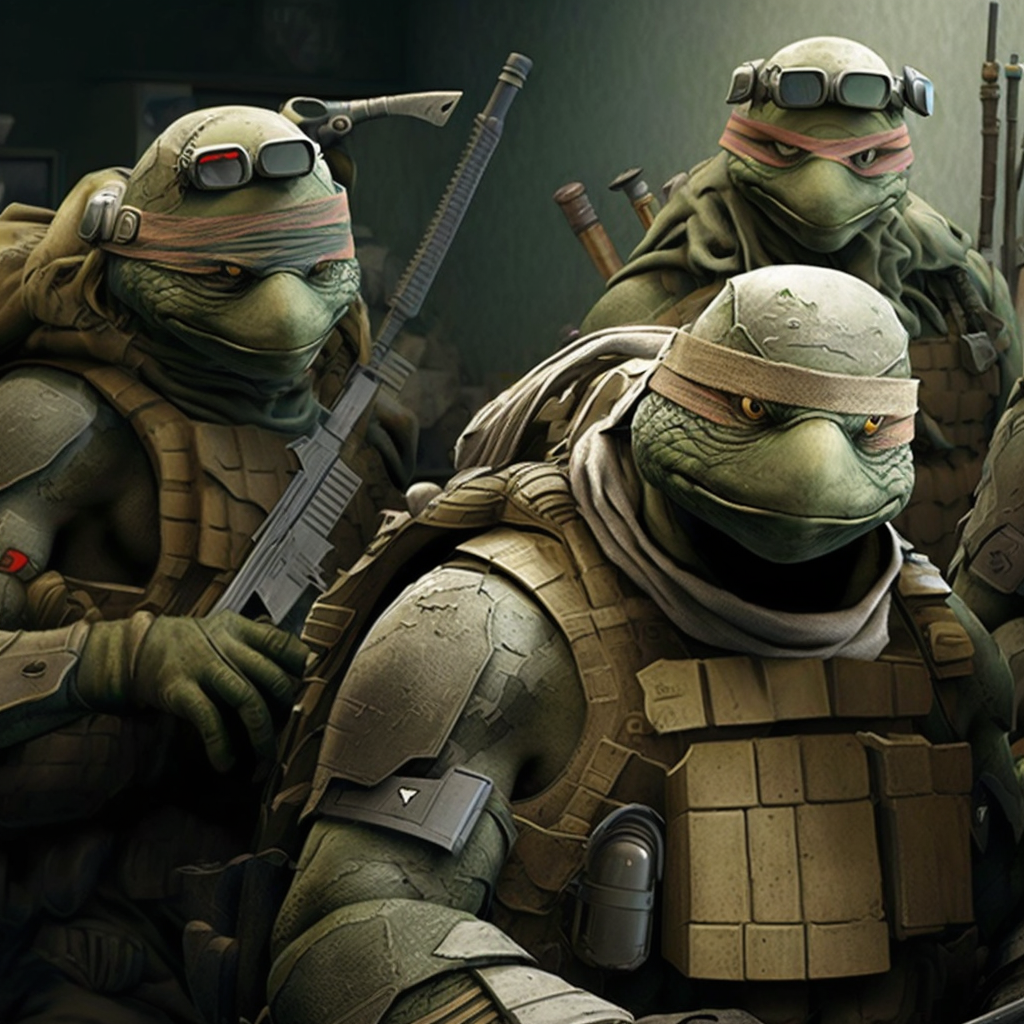 Teenage mutant ninja turtles COD by hackmau5 on DeviantArt