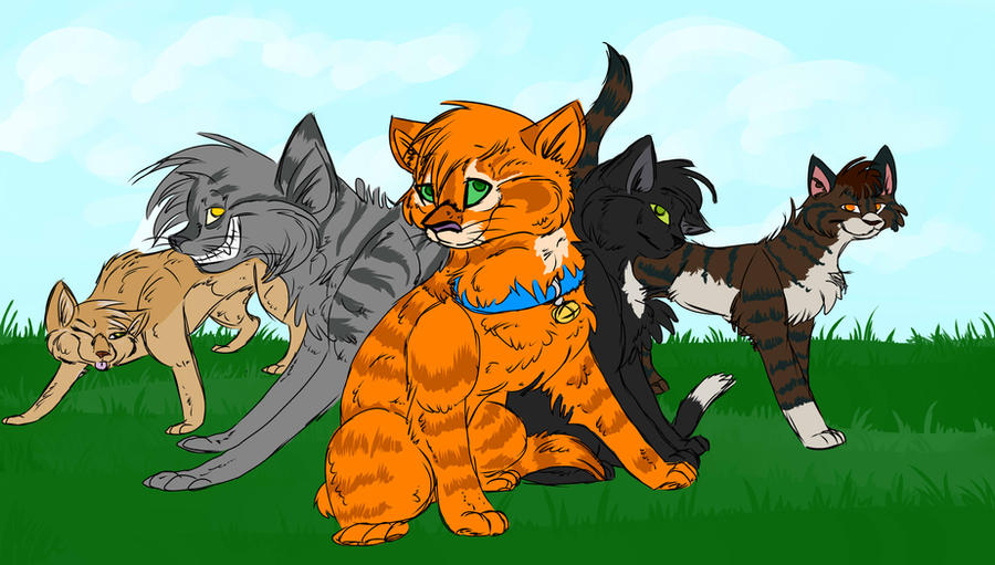 Warrior Cats Into The Wild By Eraizen On DeviantArt warrior-cats-into-the-wild-by-eraizen-on-deviantart
