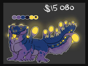 Salamander Creature Adoptable $15 OBO [OPEN]