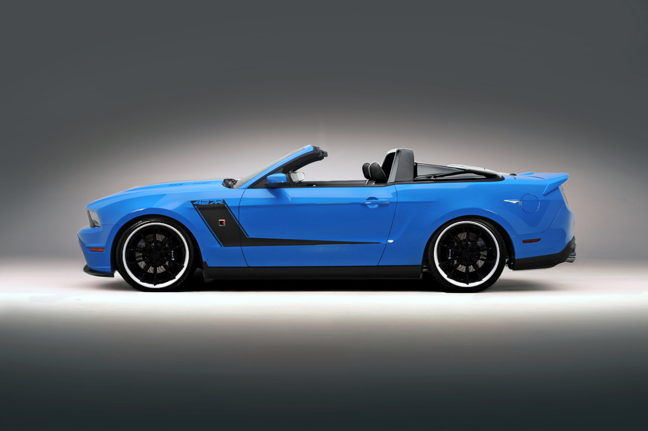 Blue Roush 427R Convertible - Alt Wheels