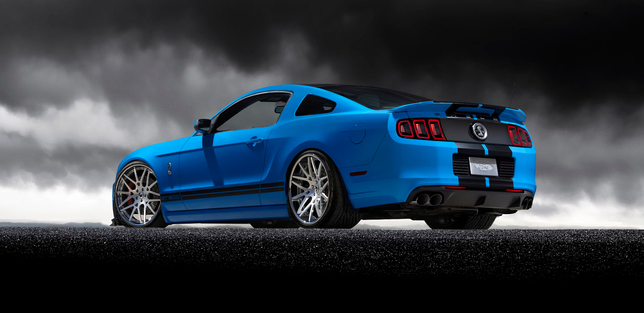 Blue GT500 - Alt Wheels