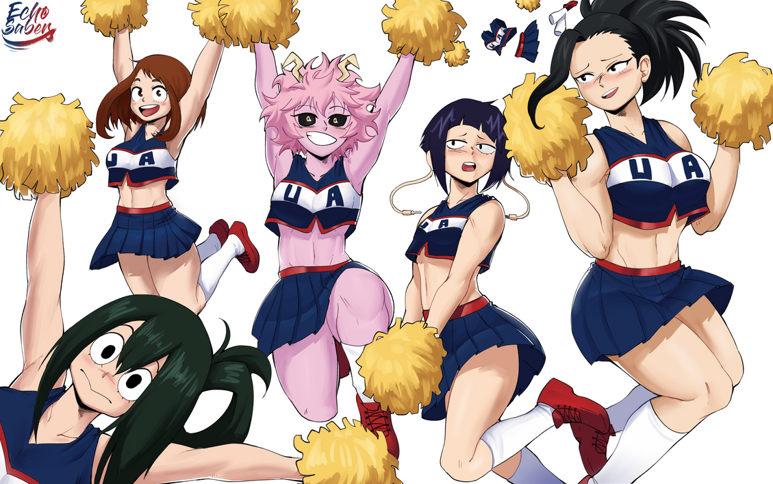 My Hero Academia (Cheerleader Design) by EchoSaber1 on DeviantArt.