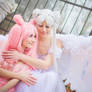 Princess Chibiusa and Queen Serenity - Sailor Moon