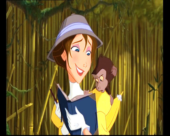 Jane and baboon by hp4life on DeviantArt