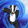 Waterbending badger 2