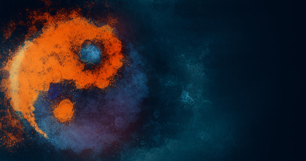 Yin Yang Sign - Off Center by Firnthirith on DeviantArt