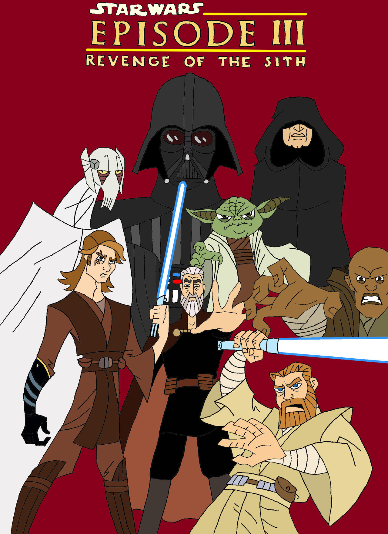 Sw Revenge Of The Sith 03 Clone Wars Style By Aidmoore On Deviantart Sw Revenge Of The Sith 03 Clone Wars Style By Aidmoore On Deviantart