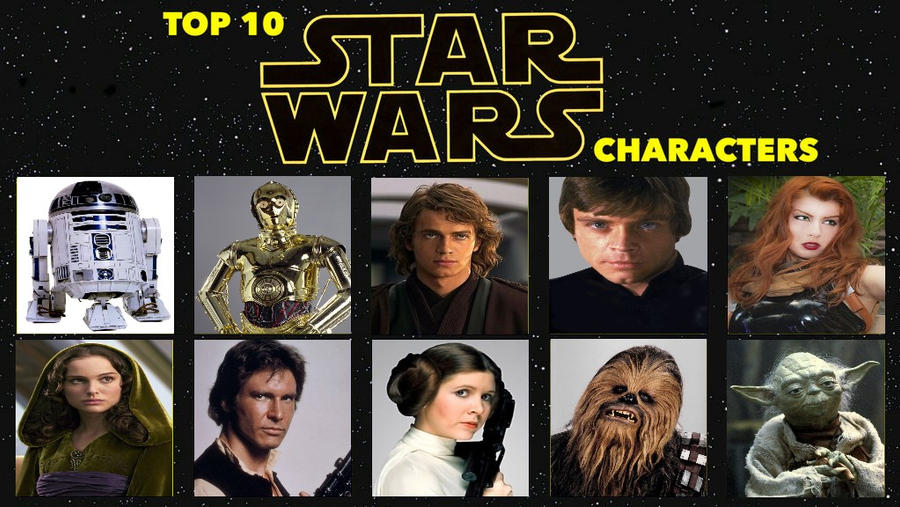 Top 10 personagens de star wars