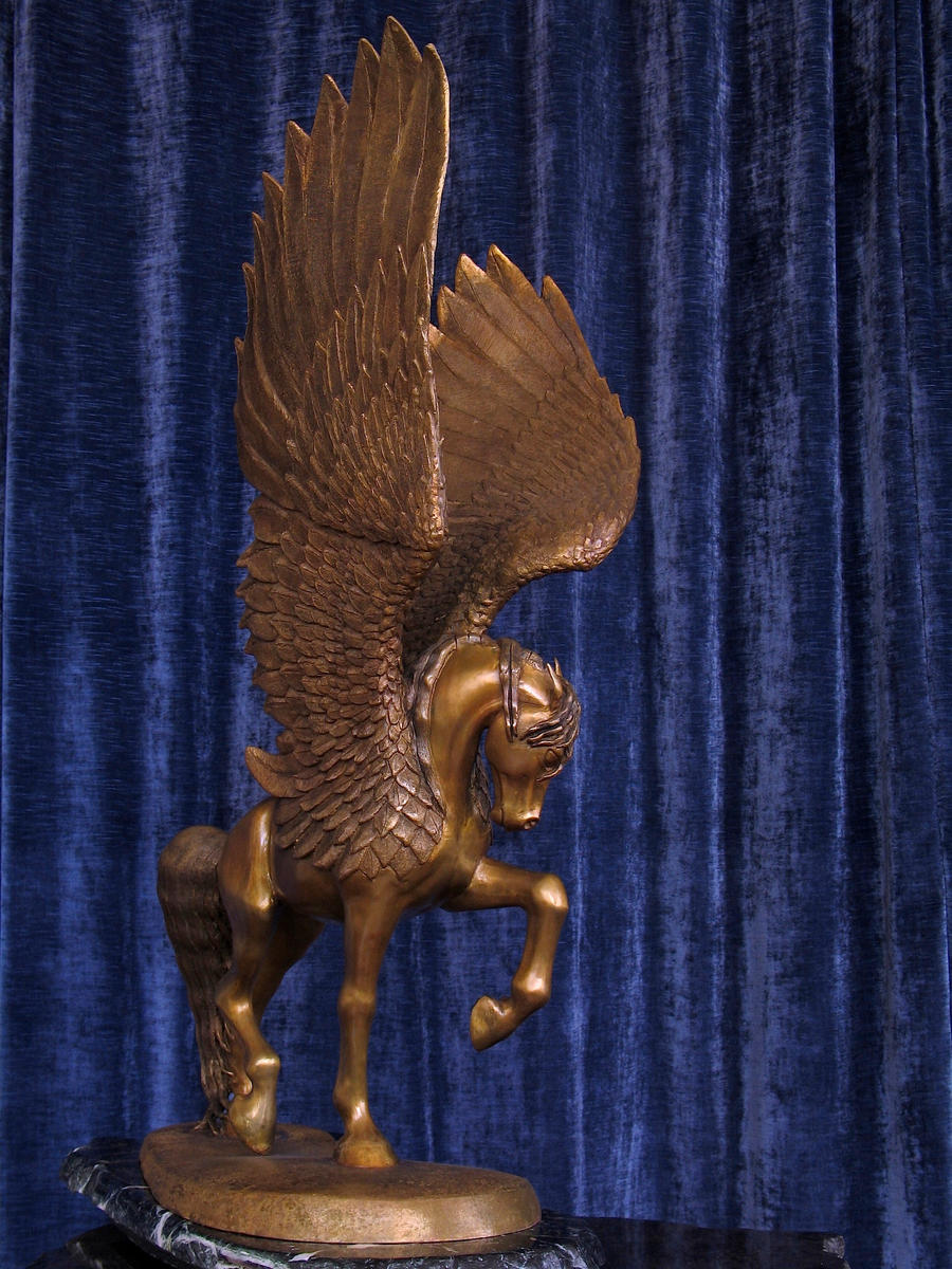 Winged Horse, full right side