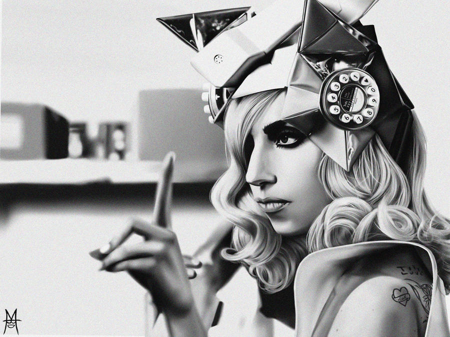 Lady GaGa Drawing