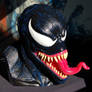 Venom Bust Paint 1