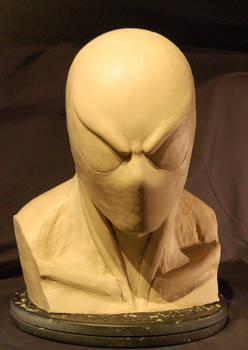 1:1 Black Spider-Man Bust WIP