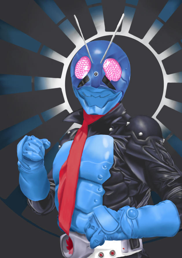 Very First Kamen Rider Kamen Rider the First by ShadowRangerBlue on DeviantArt