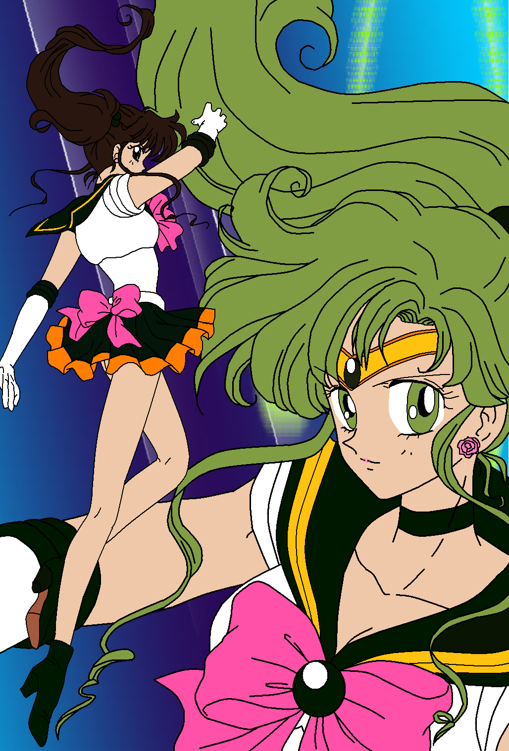 Sailor Jupiter Two Ways