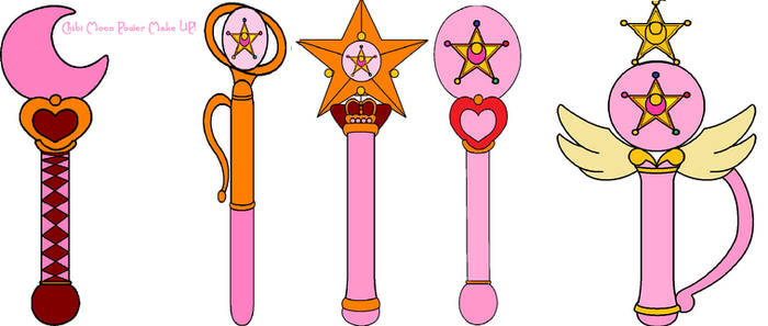 Chibi Moon Henshin Wands