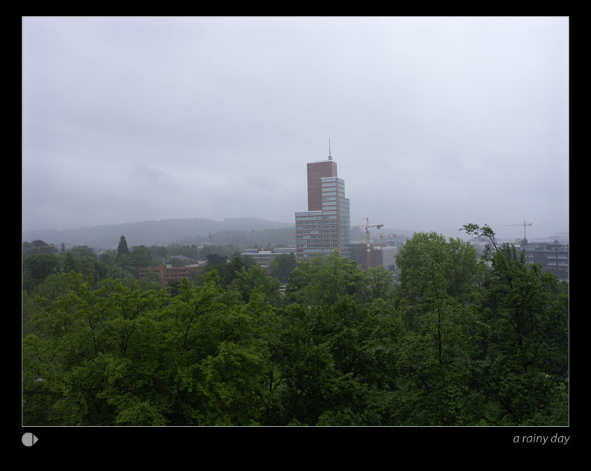 a rainy day