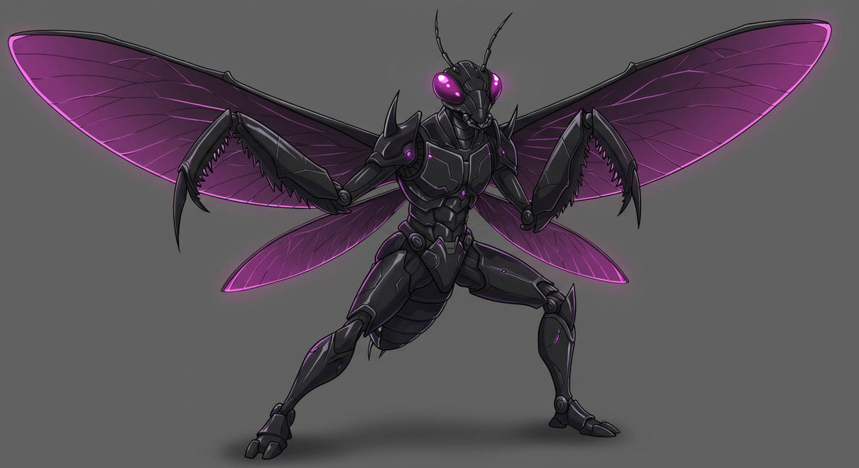 Mantis Digimon Praying Mantis Disneybot V2 by Austinchxz06 on DeviantArt