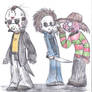 Jason, Michael and Freddy