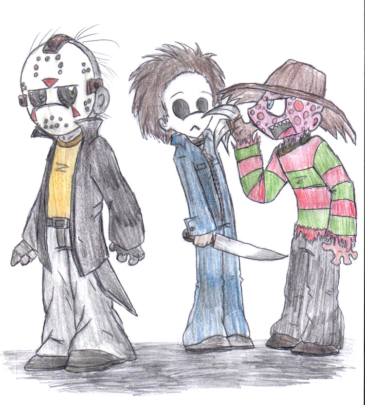 Jason, Michael and Freddy