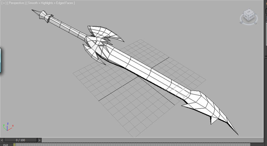 Sword Model Dynamic Sword Model by Zarick666 on DeviantArt
