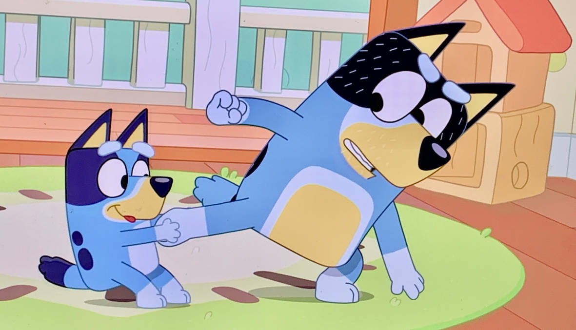 Magic Xylophone Bluey And Dad Playing 3 By Yingcartoonman On Deviantart