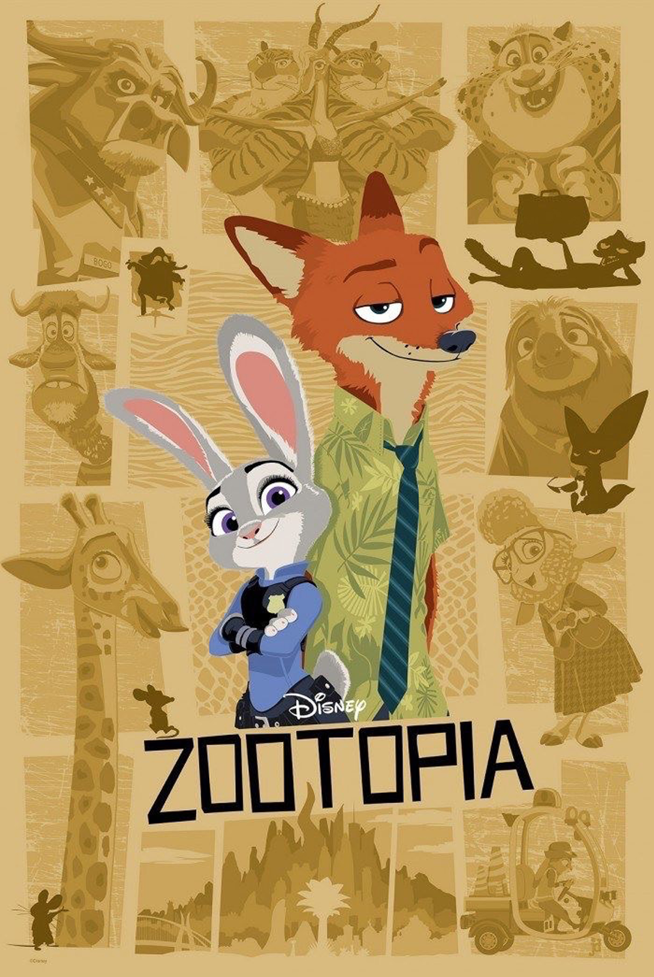Zootopia Poster Zootopia poster by Yingcartoonman on DeviantArt