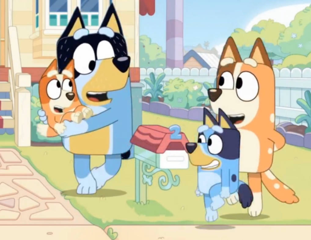 Bluey Family all Dance by Yingcartoonman on DeviantArt