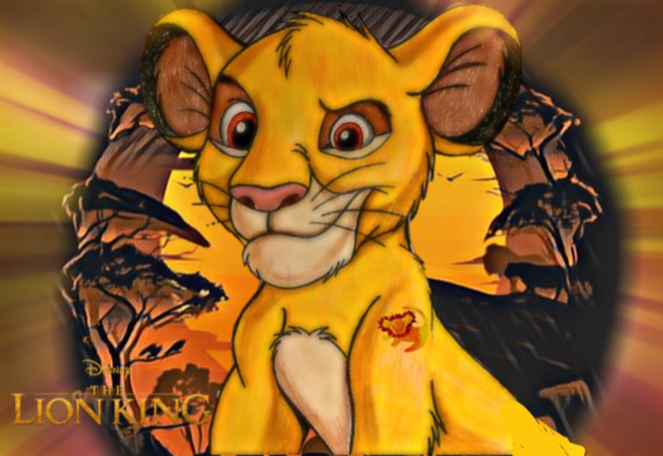 Rise as You as the New King SIMBA by Yingcartoonman on DeviantArt