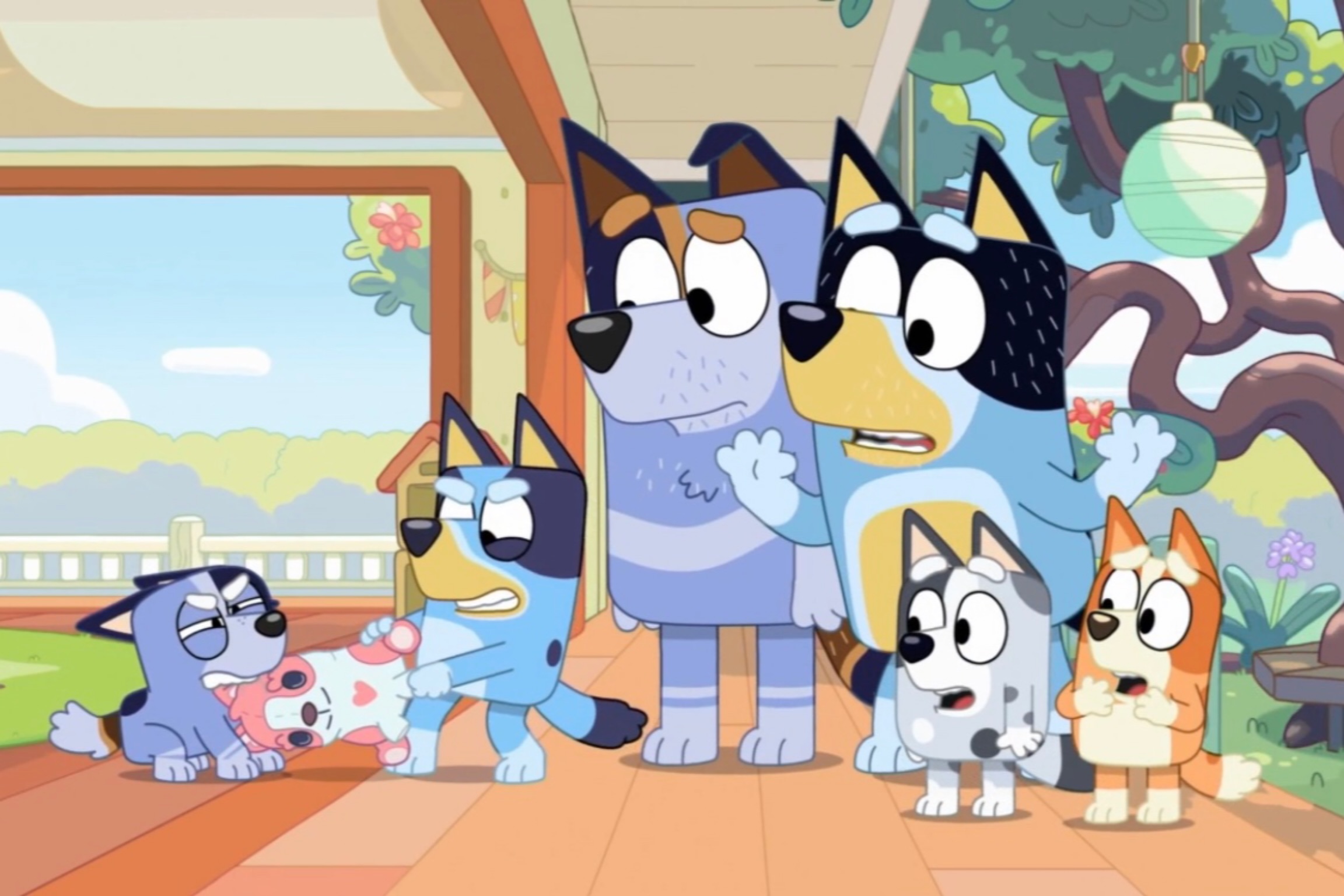 Socks has Bluey's Toy by Yingcartoonman on DeviantArt