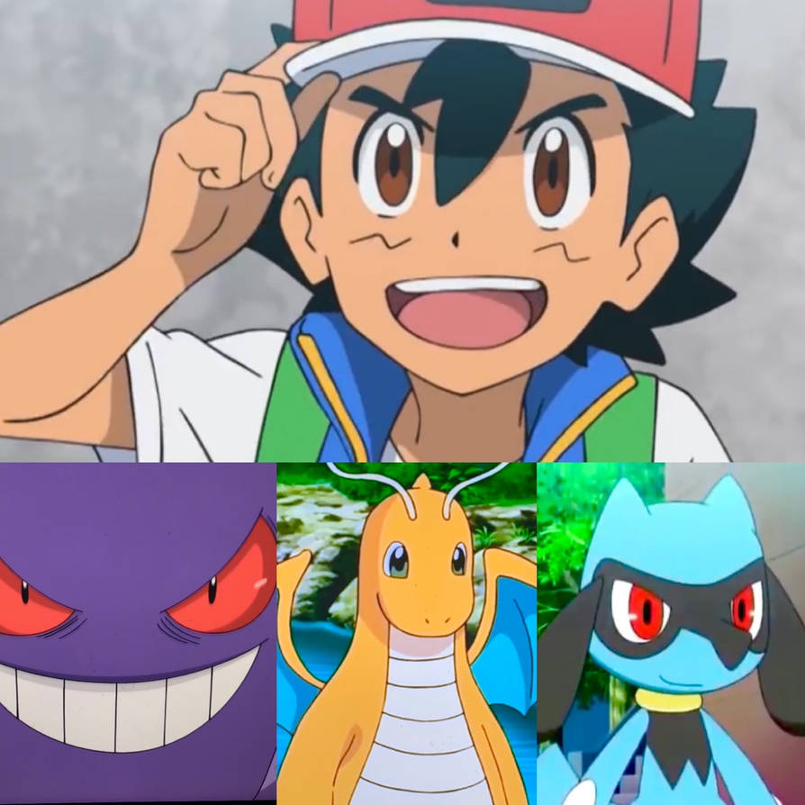 Ash all Three Powerful Pokemon by Yingcartoonman on DeviantArt