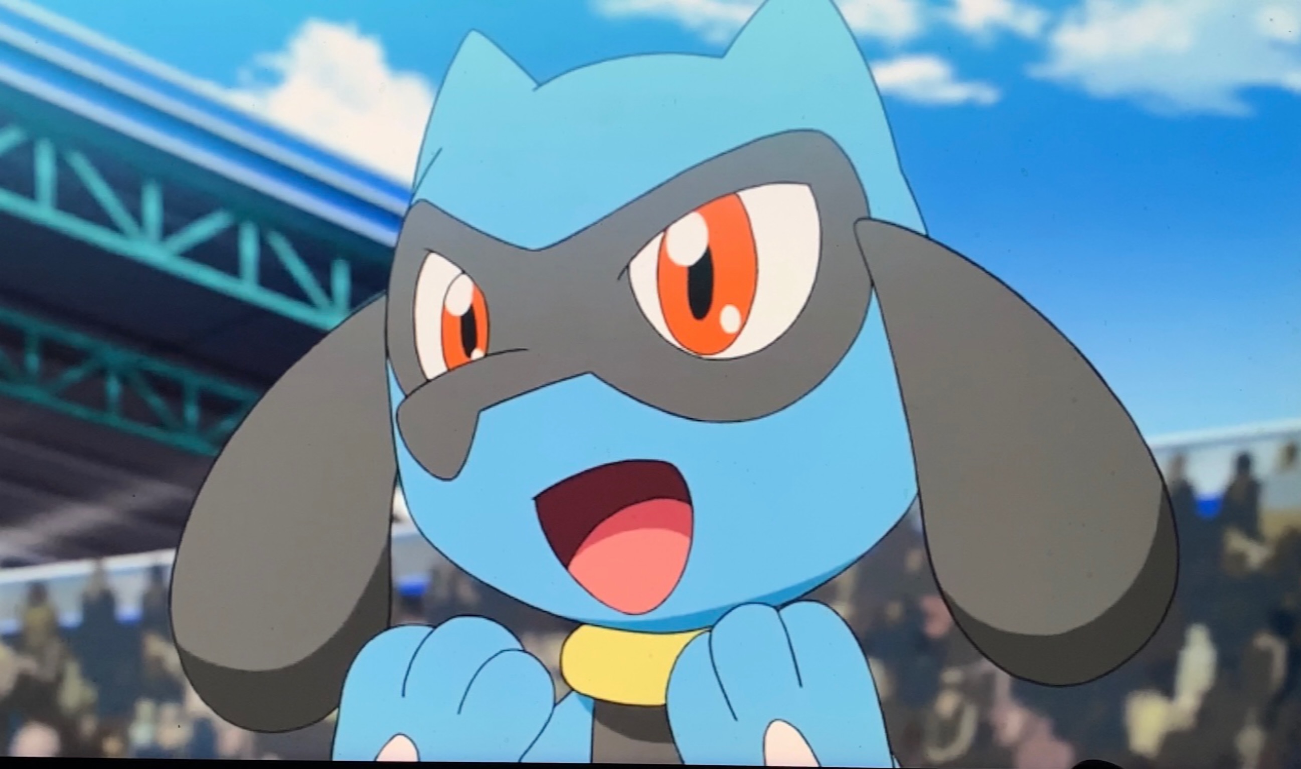 Riolu So Impress Can't wait to be Strong by Yingcartoonman on DeviantArt