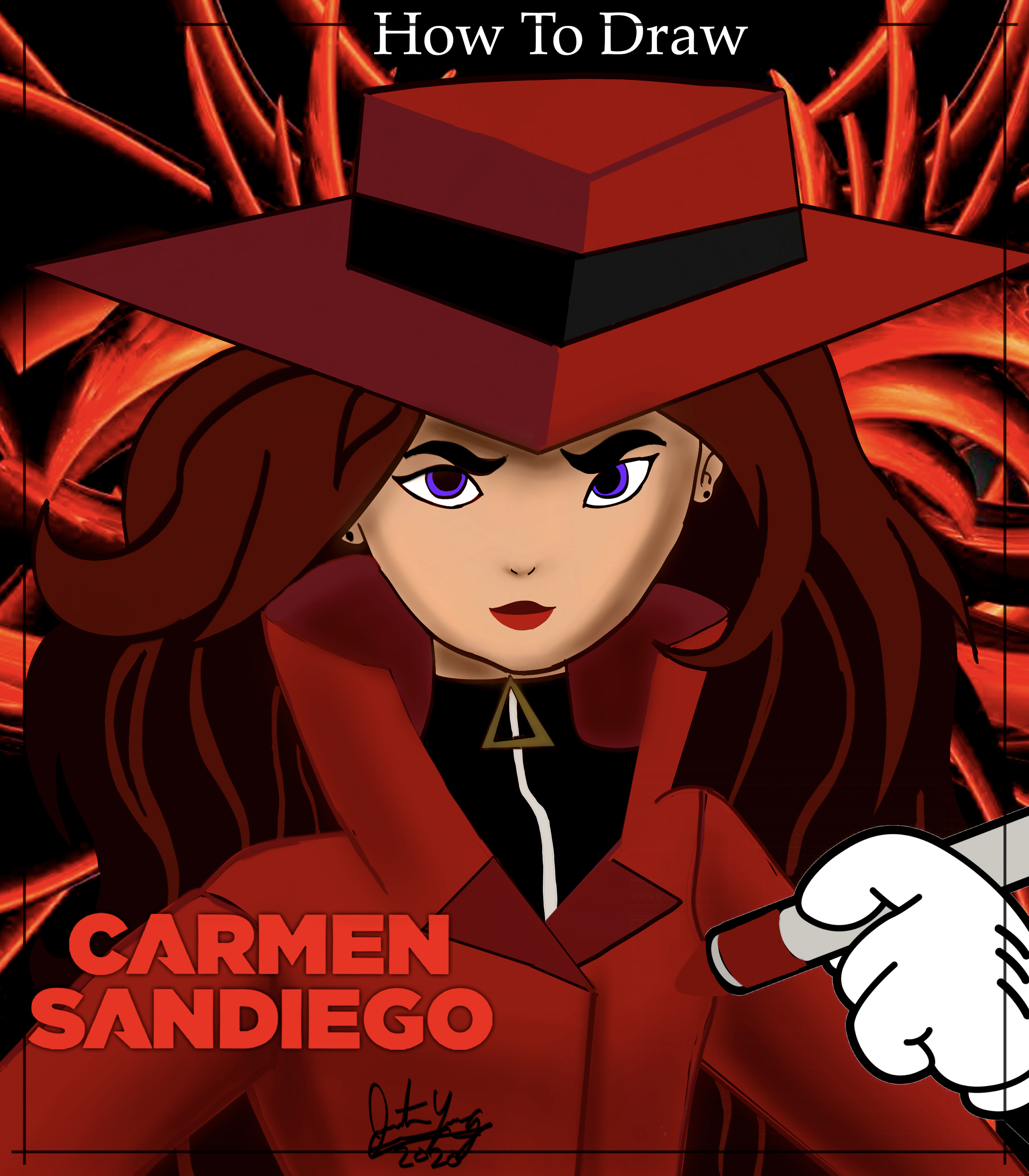 Art of Carmen Sandiego by Yingcartoonman on DeviantArt