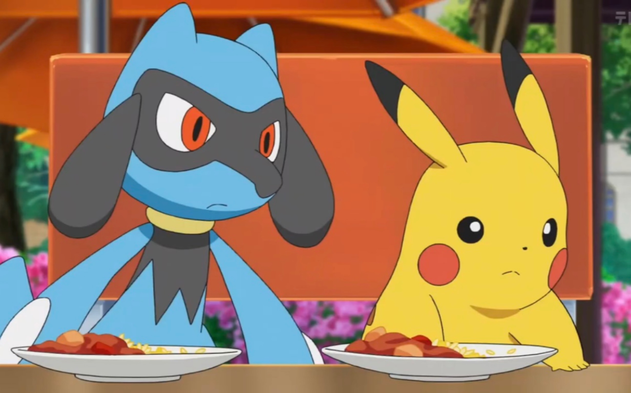 Riolu and PIKACHU What Happen by Yingcartoonman on DeviantArt