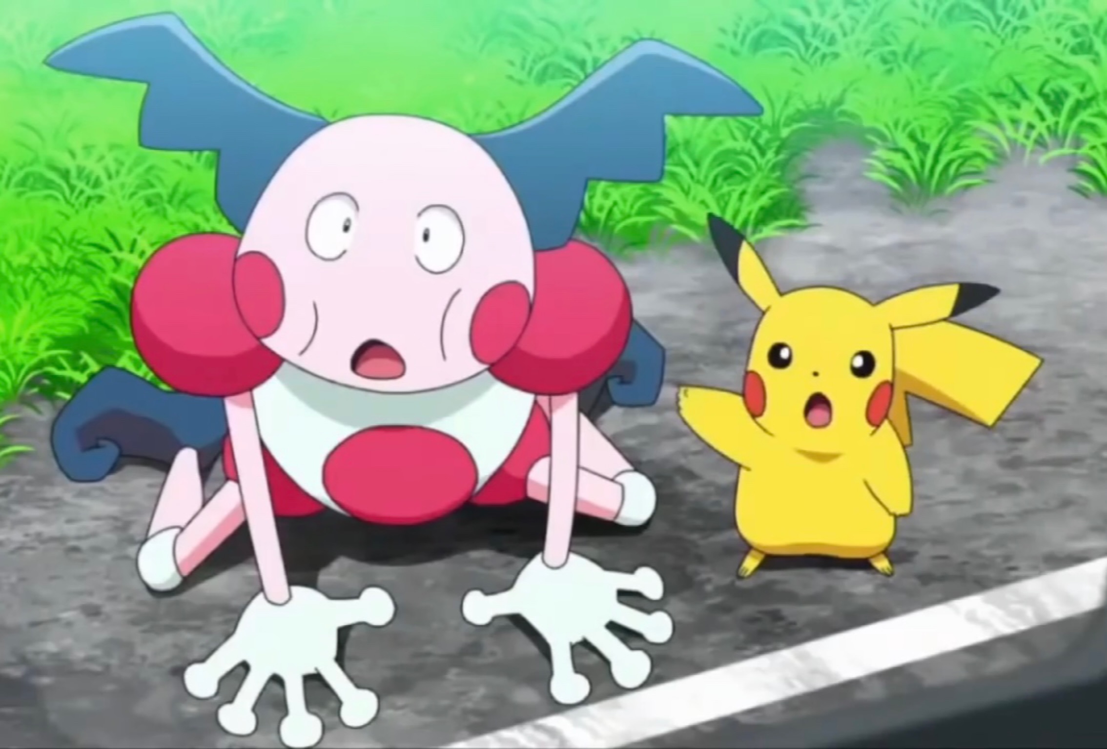 PIKACHU and Mr Mime Want A Ride Home by Yingcartoonman on DeviantArt