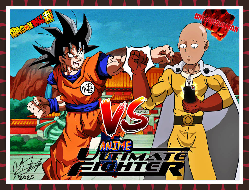 Goku vs Saitama Anime Crossover by Yingcartoonman on DeviantArt