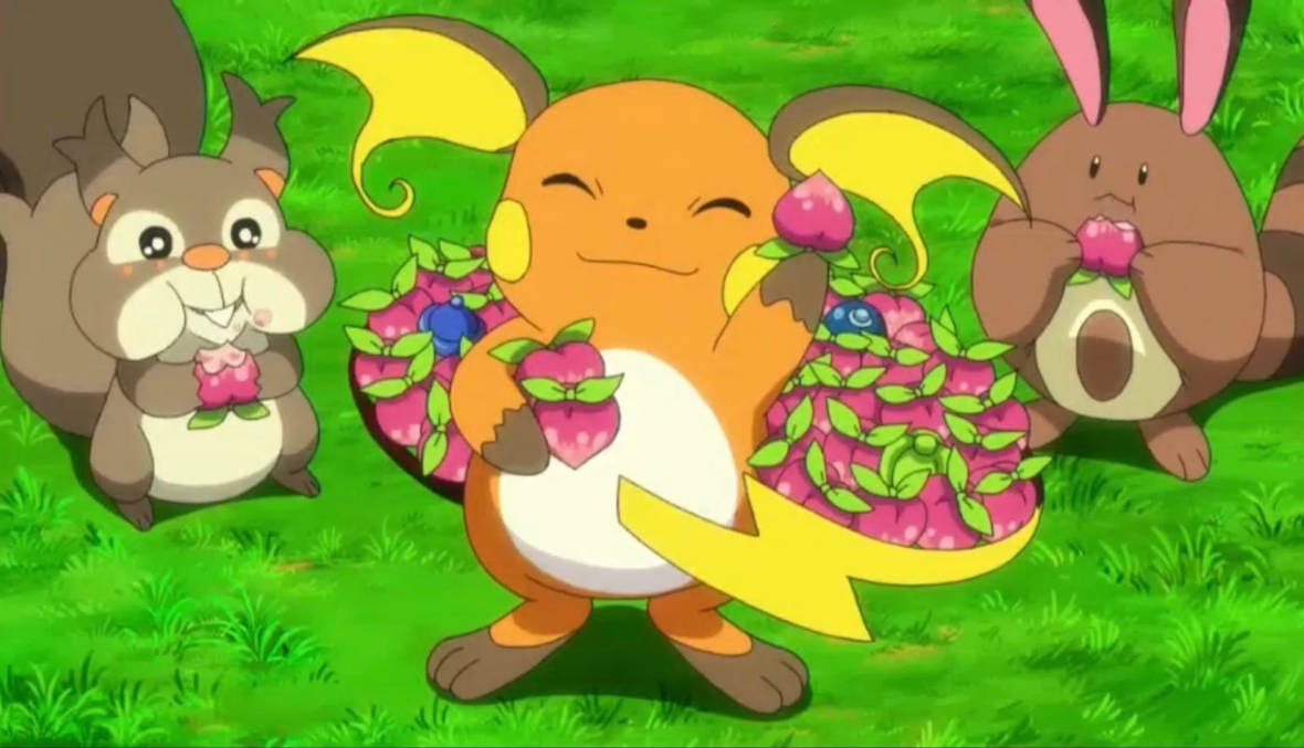 Anime Giving Raspberry Raichu Giving Everybody Berry by Yingcartoonman on DeviantArt
