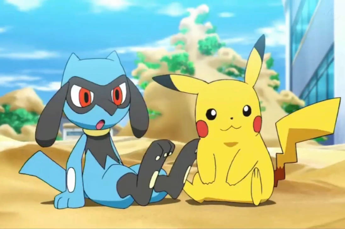 Riolu and Pikachu by Yingcartoonman on DeviantArt