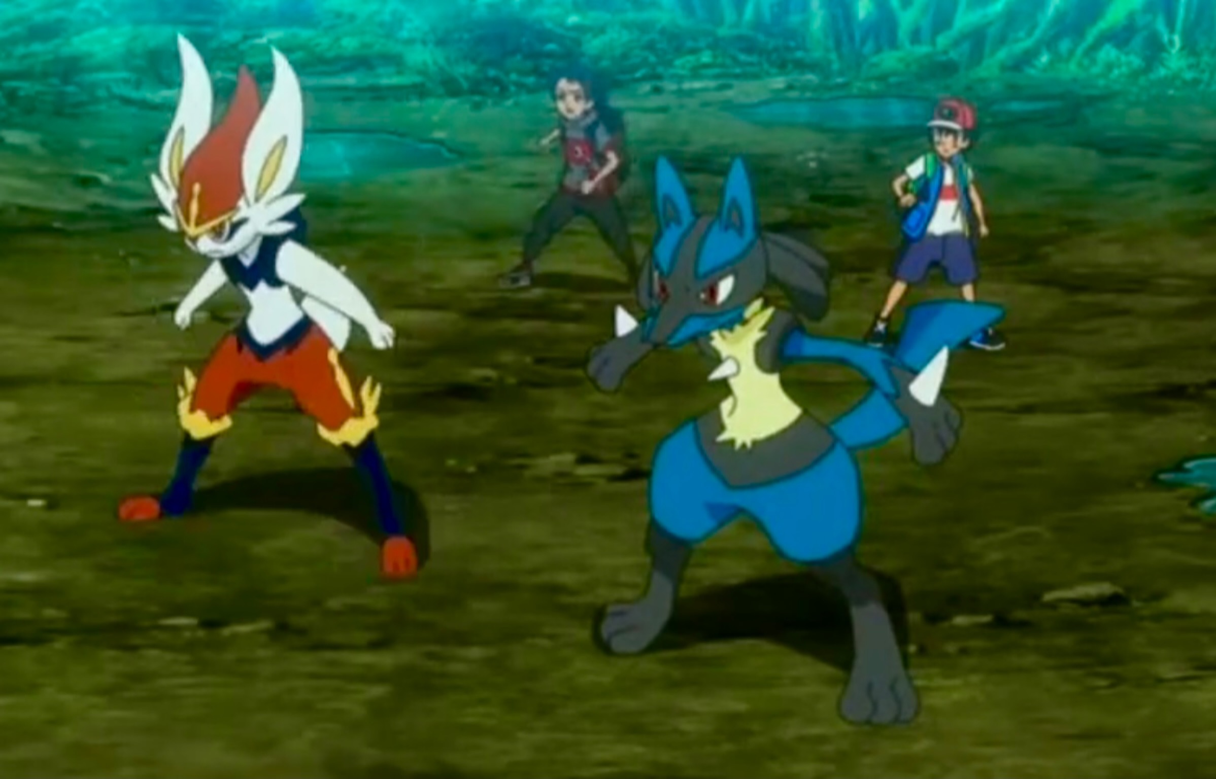 Perfect Team LUCARIO And Cinderace Takedown Mewtwo By Yingcartoonman On perfect-team-lucario-and-cinderace-takedown-mewtwo-by-yingcartoonman-on