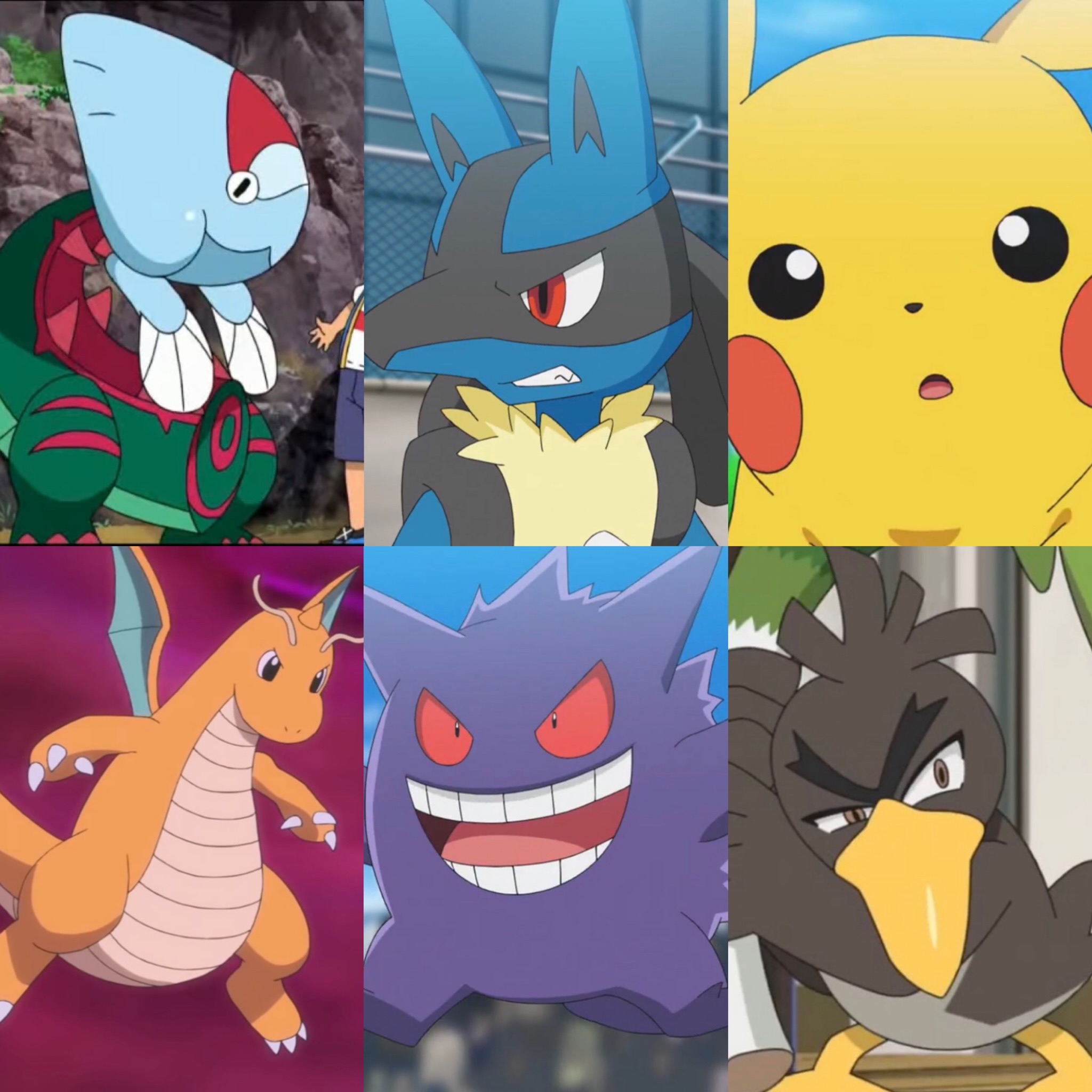 Todos os pokemons Do ash da 6 Geração