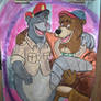 Painting Baloo and Kit Cloudkicker